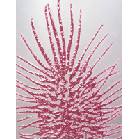 Frosted Glass Distel vaas